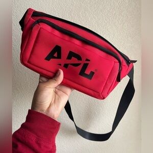 🎁 APL Limited Edition Red/ Black Bum Bag Fanny Pack